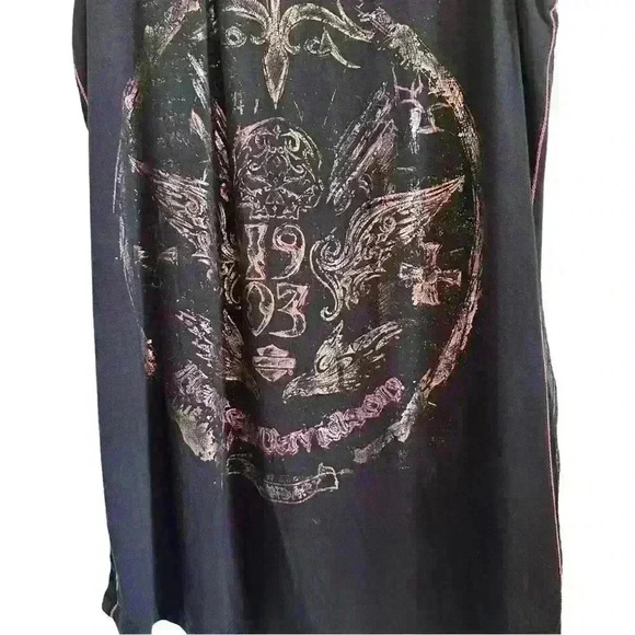 Harley-Davidson Women’s Chiffon Back Tank Top - Picture 5 of 8